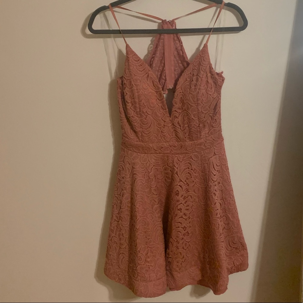 Blush pink dress